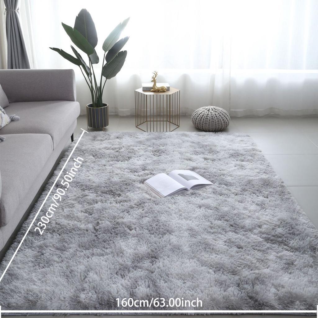 Plush Floor Mat, Decorative Area Rug, Modern Floor Carpet for Living Room, Bedroom & Home Decor, Soft-Thick Rugs, Fluffy Rugs for Room Decor, Modern Shaggy Rug #GLOBAL PICKS