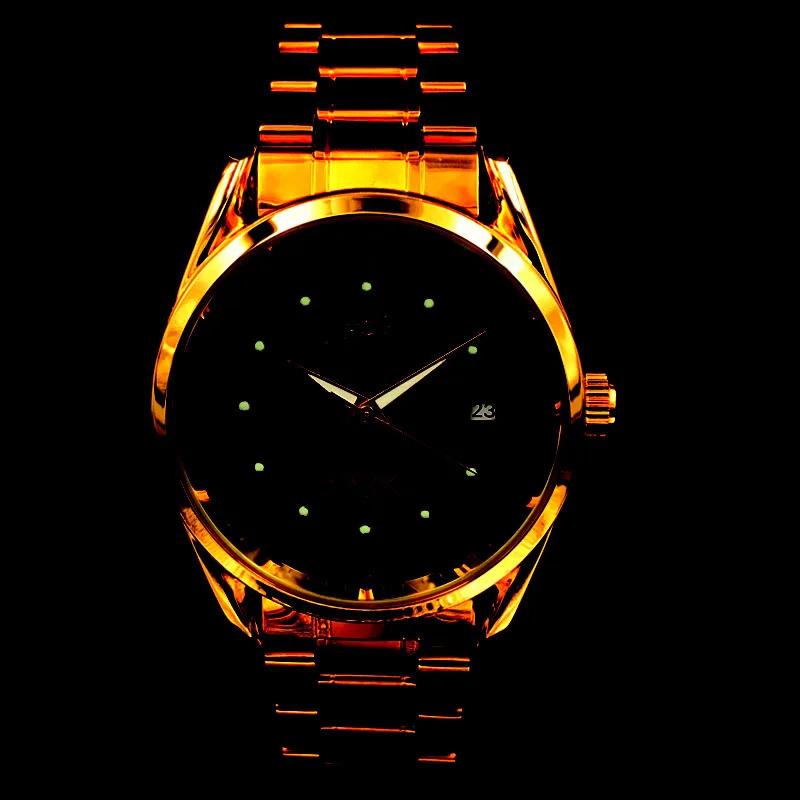 Grade Men's Luxury Multi-Function Full Steel Automatic Mechanical  Watch with Sapphire Crystal