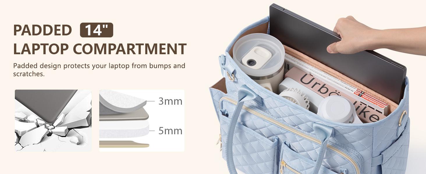 Large Bible Bag with Bible Cover Case for Women, Quilted Church Tote Bag Bible Carrying Case w/Shoulder Strap, Bible Study Supplies Journaling Kit Bible Accessories Christmas Christian Gifts for Women