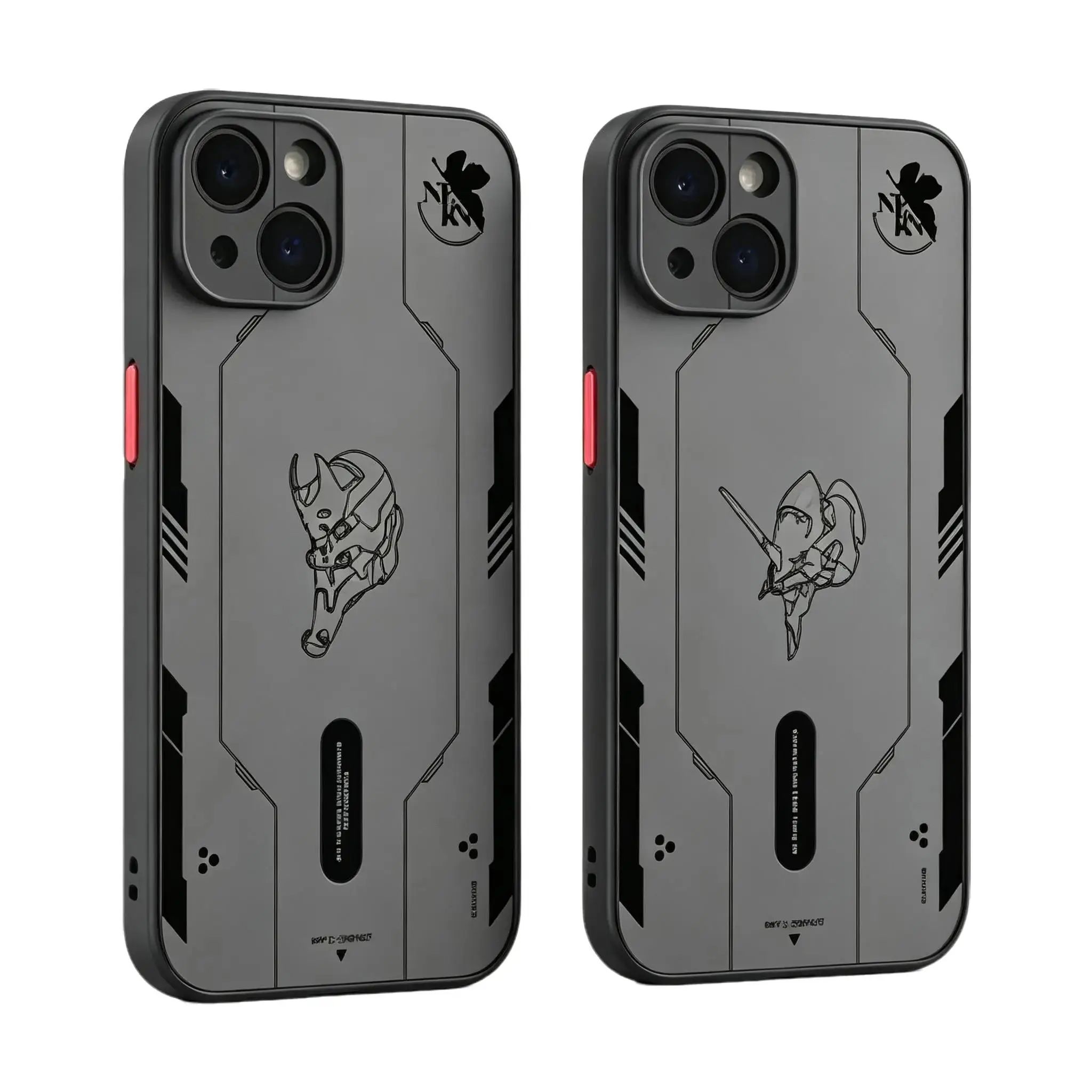 EVA Neon Genesis Evangelion shockproof matte  Phone Cases  for iPhone 17, 16, 15, 14, 13, 12, 11 Pro Air Plus ProMax and Samsung S26-S21 Plus Ultra Samsung A52-A12 shock-absorbing phone cases, first choice fashionable gift.