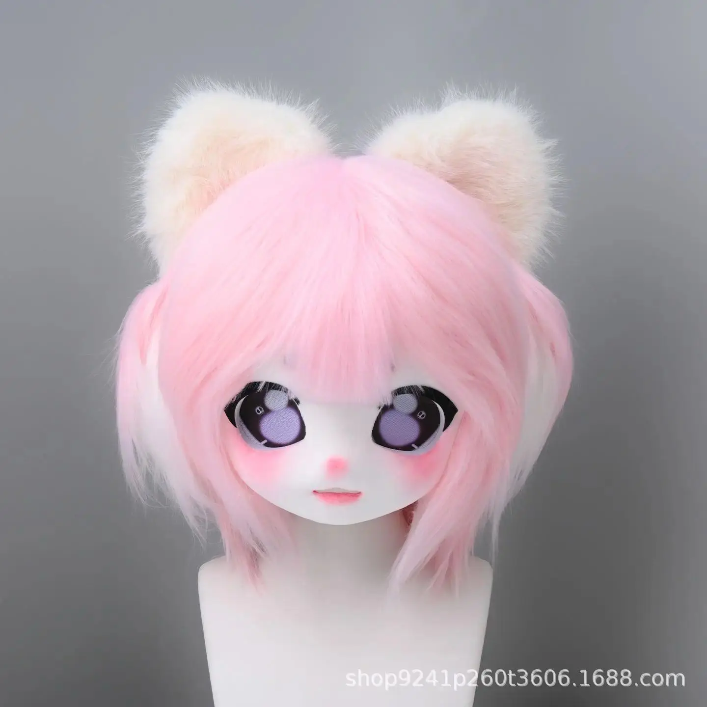 Fursuits Head Kemono Head Animal Kigurumi Kig Furry Mask Cute Halloween Role-playing Costume Cosplay Comic Exhibition Headbase