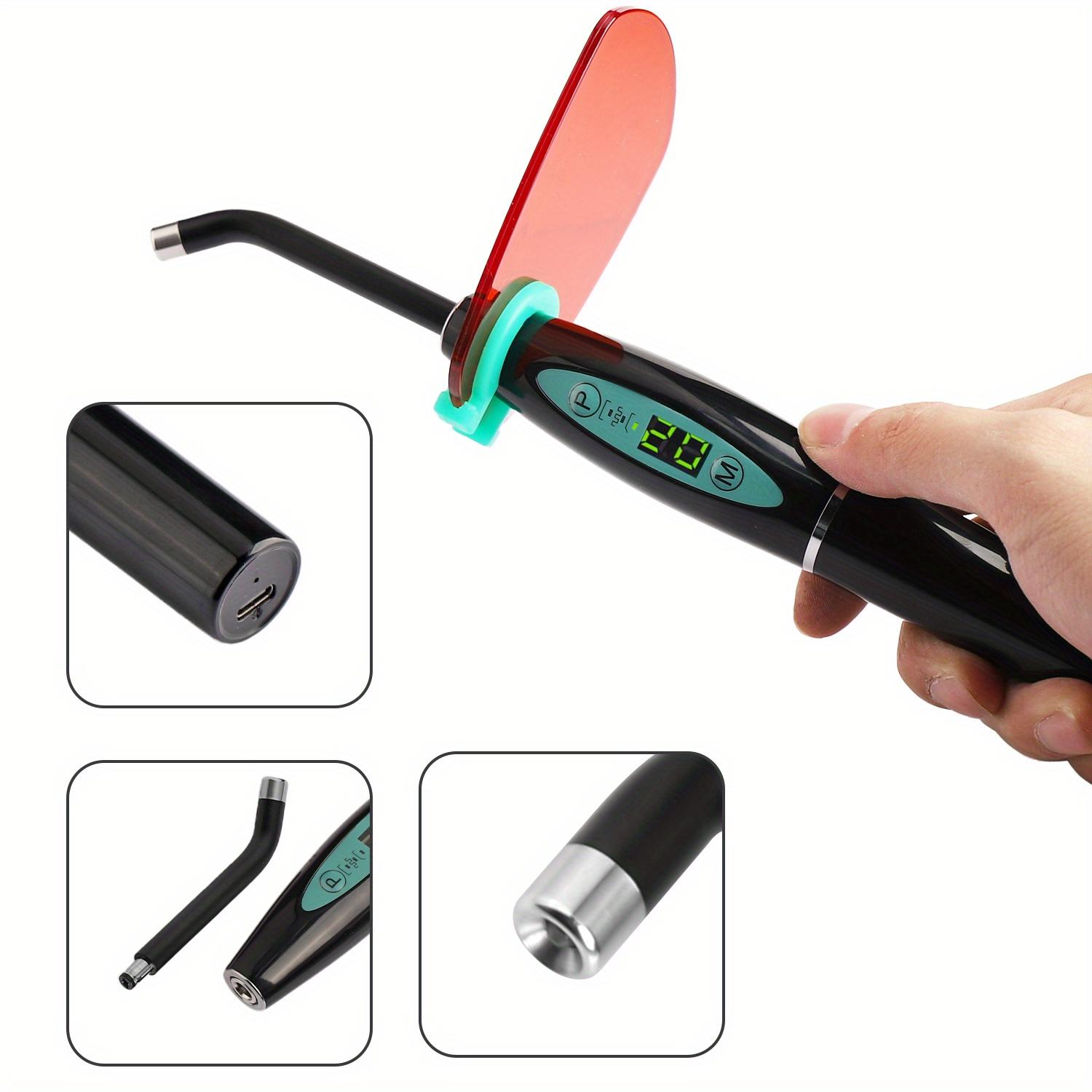 LED Teeth Whitening Dental Wireless Cordless LED CureCuring Light Lamp -Black & White,Suitable for familiesTeeth Cleaning Cost-Effective Oral Care Solution -Cleansing,holiday gift selection,perfect ift forParents,girlfriend/boyfriend gift