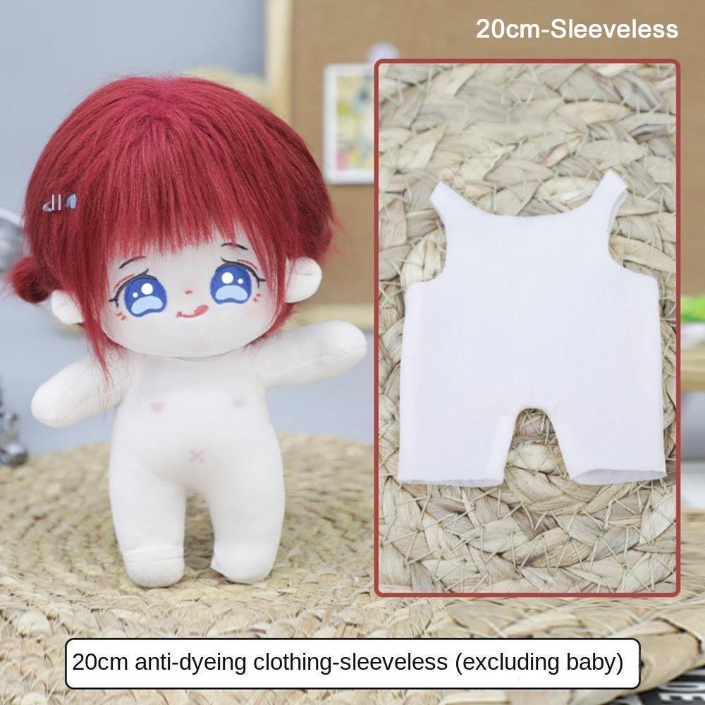 10/12/15/20/30cm Doll Undercoat Fashion Doll Mini Sleep Wear Overall Clothes For Stuffed Cotton Dolls Toys Accessories