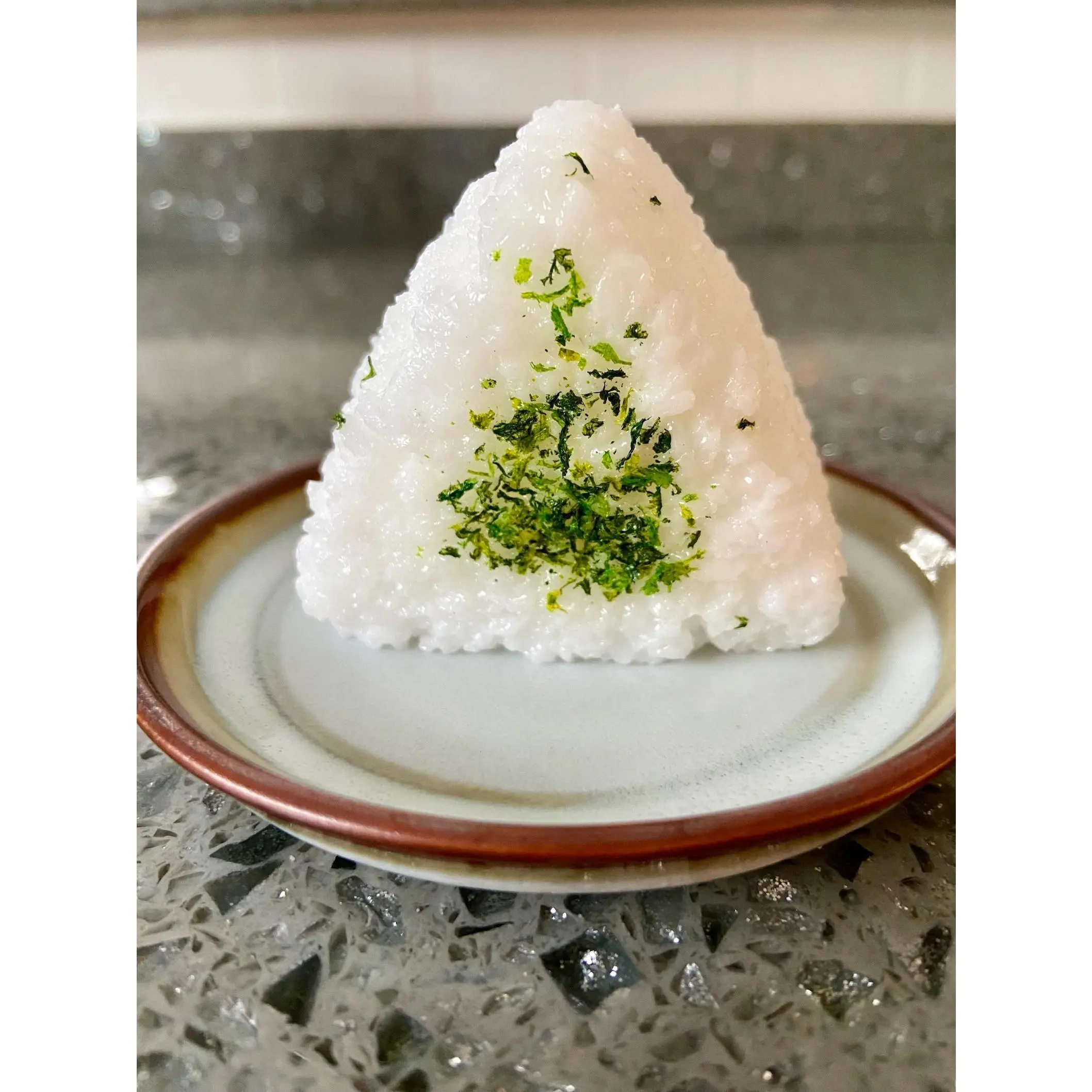 Nori Onigiri Squishy Stress Relief Toy - Japanese Rice Ball Sensory Fidget Toy with Non-Toxic Safe BPA-Free Materials, Ages 12+, for Calming Anxiety & Anime Enthusiasts, Comics, Video Games