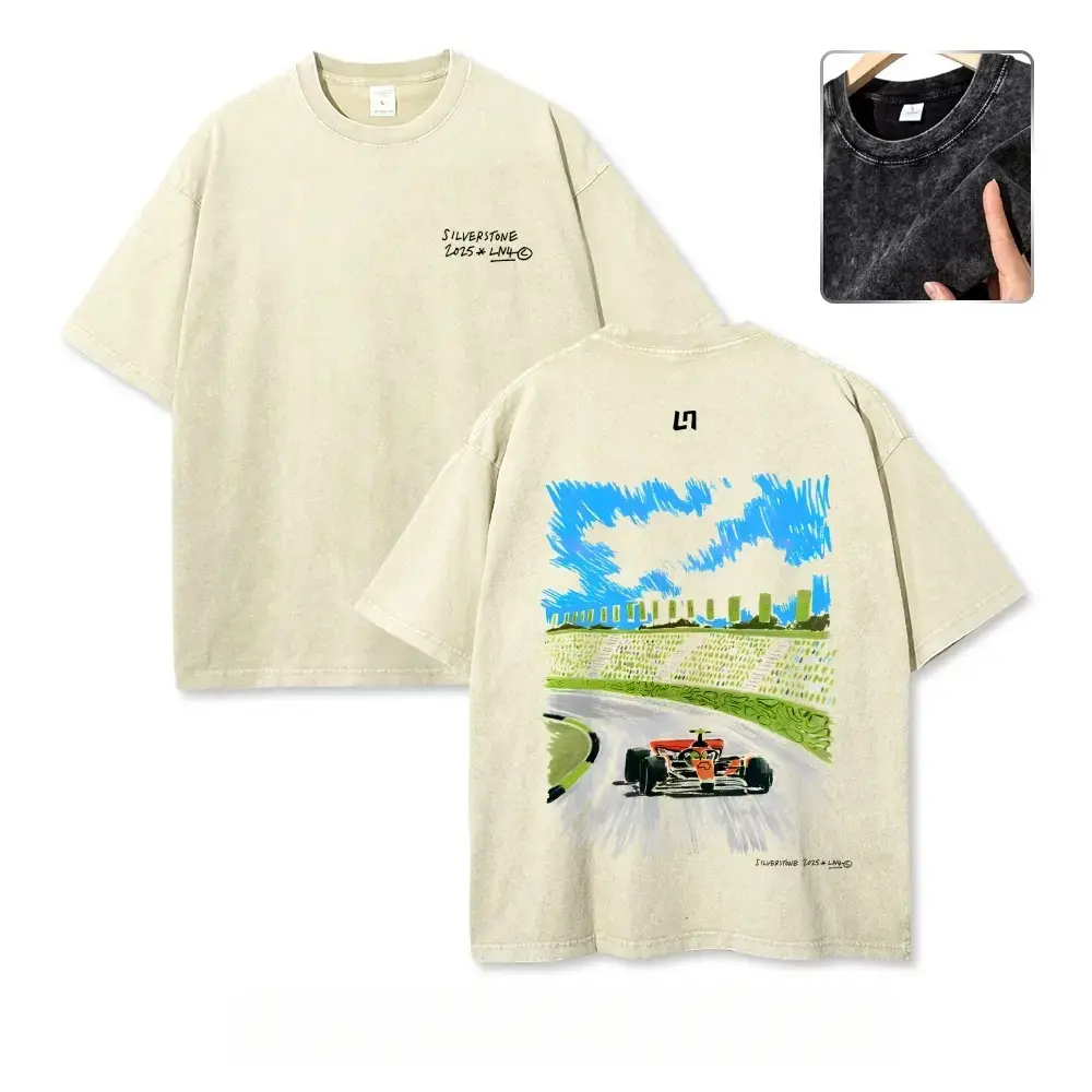 Men's Short-Sleeve Round Neck Casual Graphic Tops, Menswear Washed Streetwear Tees for Vacation Sports & Outdoor Outfits