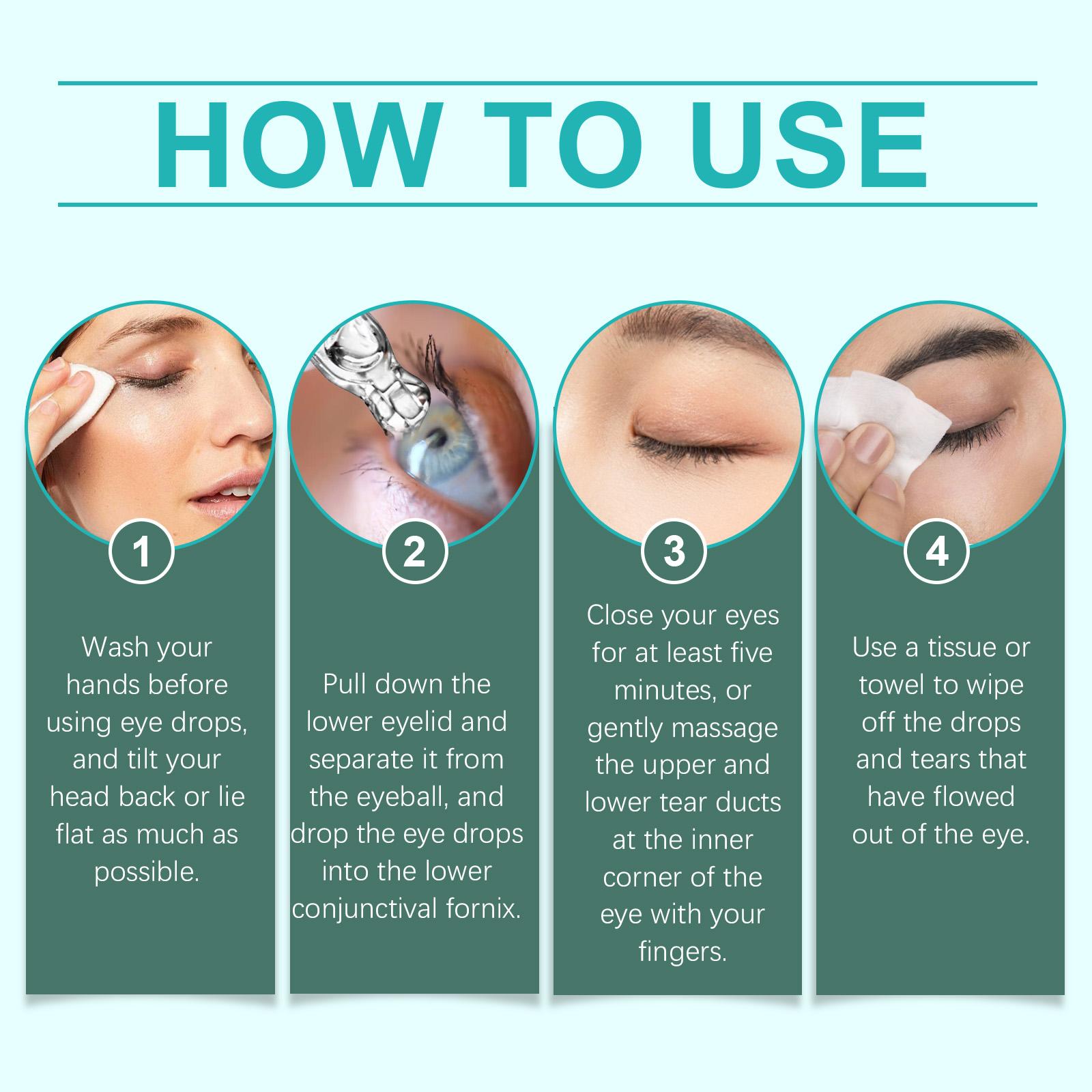 Nano Eye Drop Serum, Gentle Moisturizing Eye Serum, Eye Care Product for Women & Men, Daily Eye Care Essence for Daily Use, Hydrating, Eye Care Formula, Eye Repair Cream gotas de Moisture