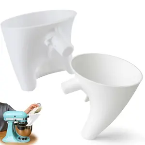 1/2-Pack Blender Adder, Overflow Prevention Device, Compatible with Various Stand Mixers, Easy Loading, Stable Base, All-Season Use