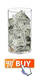 Stainless Steel Piggy Bank for Adults, Indestructible Savings Box for Cash, Must-Break-to-Open Metal Secure Money Banks for Kids, Unbreakable Coin Bank for Money Saving Plan (Black, 4.72inch)