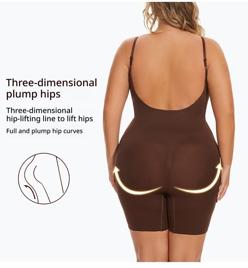 Vela Studio Women's Plus Size Seamless Shapewear with Straps and Flat Angles, Enhances and Lifts to Maintain a Good Figure