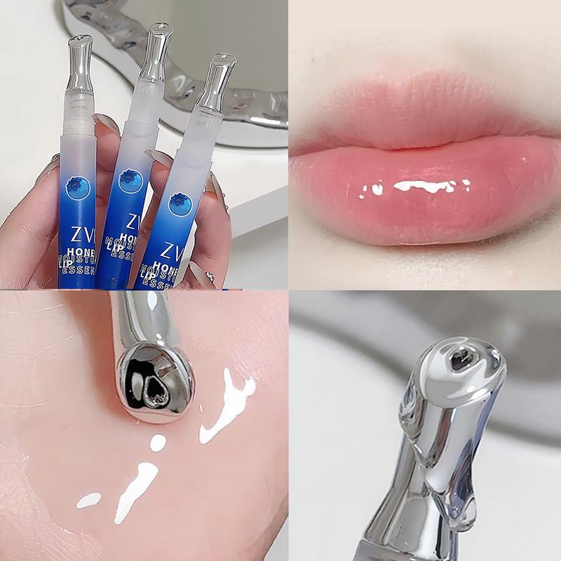 Moisturizing Mirror Lip Oil, 3 Counts/set Hydrating Nourishing Lip Care Lipstick, Plumping Lip Oil Lip Stick for Women, Daily Skincare Products