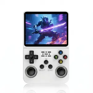 R36S Handheld Retro Game Console - 3.5-inch IPS Screen, Portable Linux System, 20000+ Preloaded Games, Rechargeable Pocket Device, 1 Count, Protected by Summerwins
