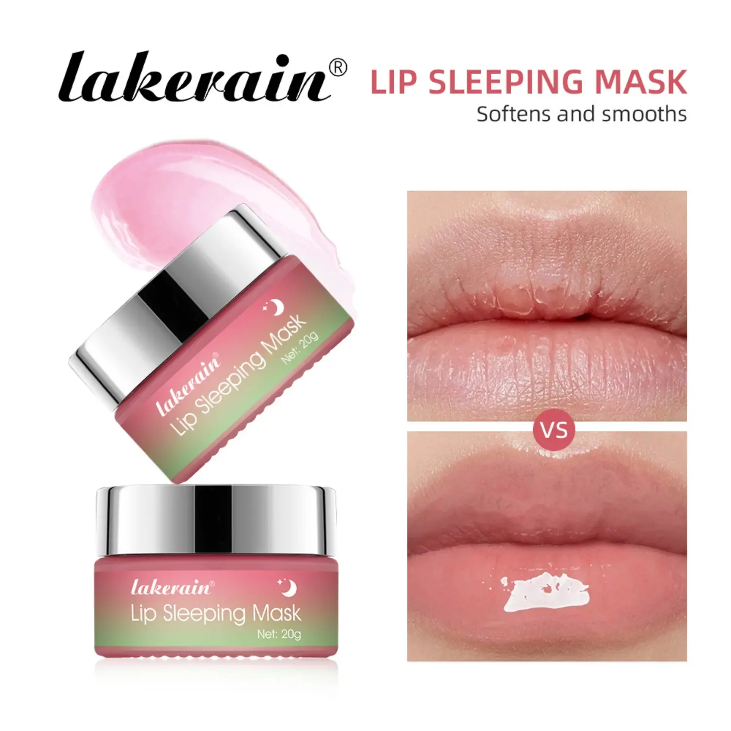 Collagen Sleep Lip Mask, Moisturizing and Hydrating Lip Balm, Nourishing Lips Overnight, Essential Skincare for Soft and Smooth Lips