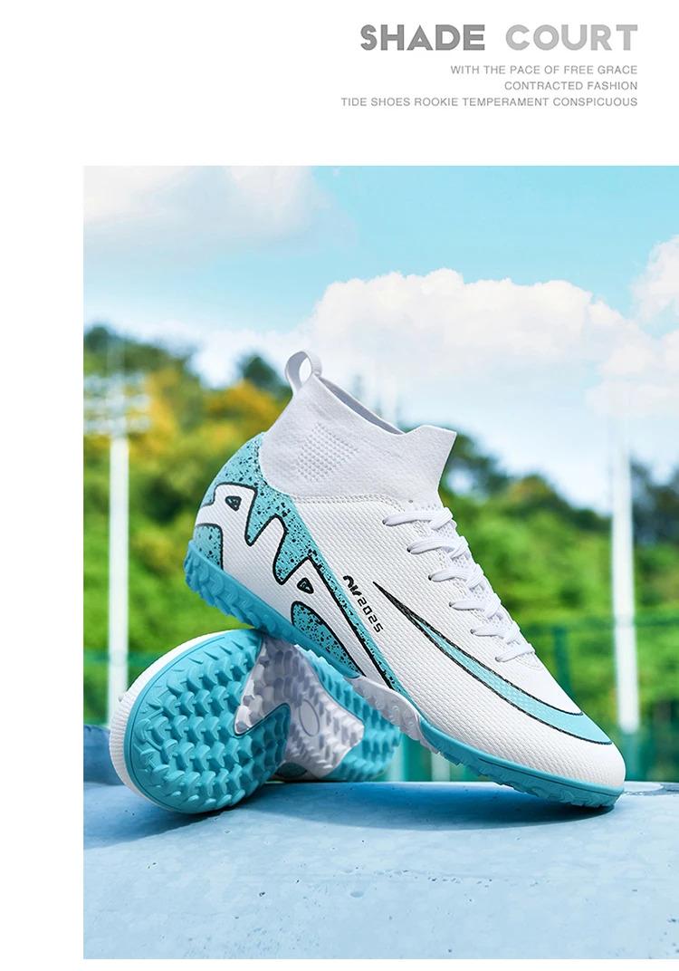 Unisex Soccer Shoes TF/AG Society Futsal Top Quality Unisex Training Football Shoes Original Resistant Comfortable Football Boots Unisex Soccer Shoes TF/AG Society Futsal Top Quality Unisex Training Football Shoes Original Resistant Comfortable Football Boots