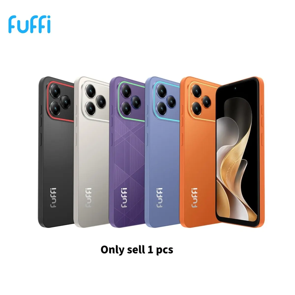 FUFFi-6.67-inch high-definition screen, LED illuminated smartphone, 5MP+16MP pixels, 4GB RAM+32GB/64GB ROM, 4400mAh battery, Android 12.0, 4G network, dual SIM dual standby, stylish phone, GPS navigation, Pro Smartphone