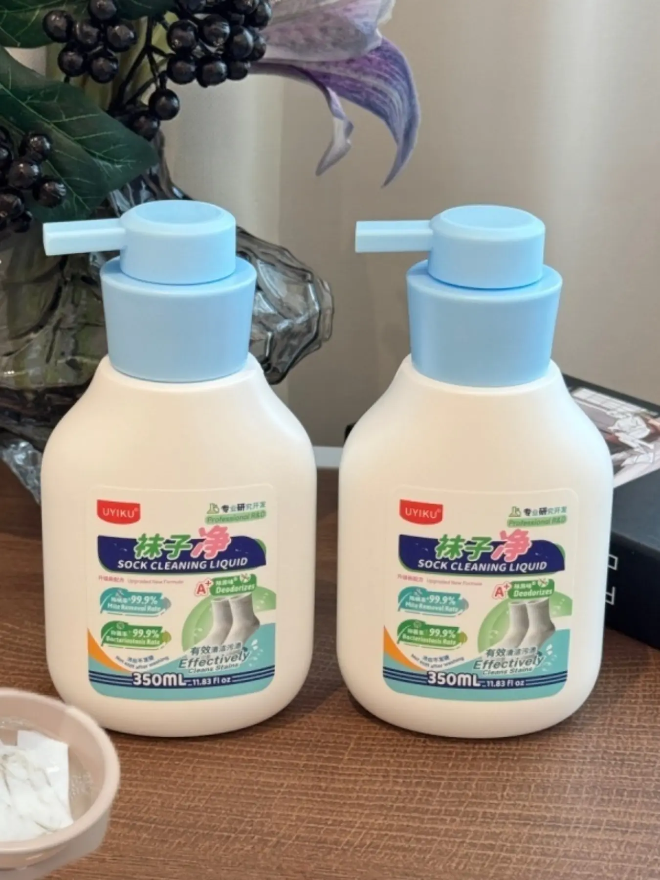 Sock Cleaning Liquid, Eliminate Odor, Antibacterial, Remove Stains, Socks, Marks, Sweat Stains, Shoe Sock Deodorizer, Home Essential