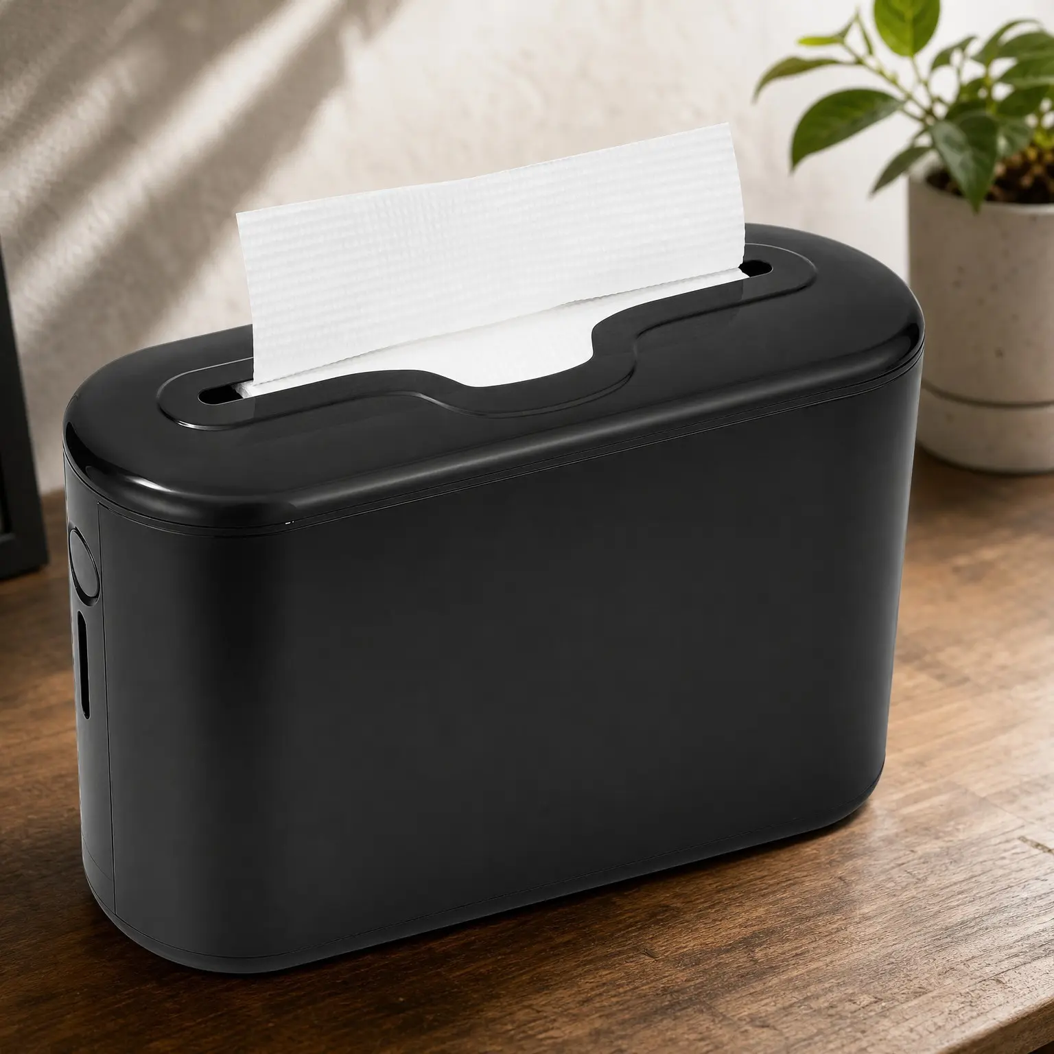 Multifold Paper Towel Dispenser Countertop, Black, Non-Slip ABS Base, Fits Trifold, C-Fold and Z-Fold Towels for Bathrooms, Kitchens, Commercial UseGift