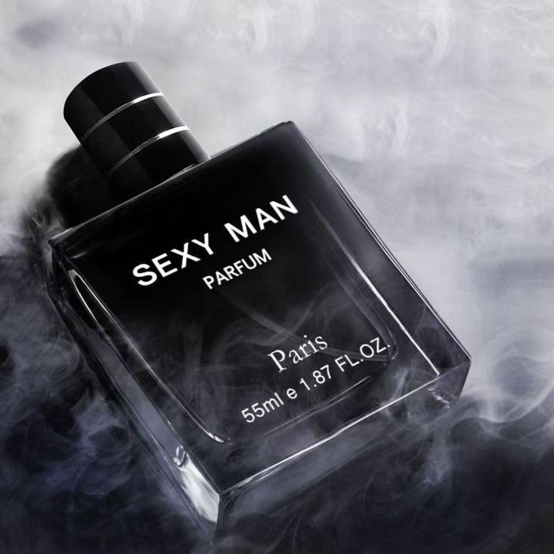 55ML Men's Perfume, Long Lasting Wooden Fragrance, Intense Scent, Natural Cologne, Mysterious Low-key Man's Fragrance for Daily, Business, Dating, Party