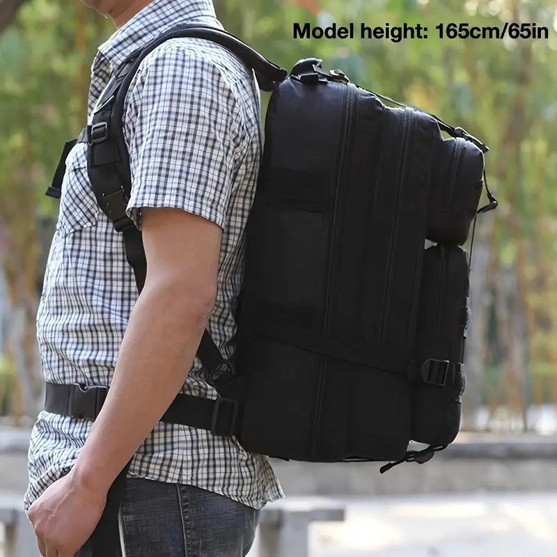 30L Waterproof Backpack, Durable and Modular Backpack for Cycling, Camping, Fishing and Trekking, Outdoor Backpack for Men & Women, Hiking Trekking Rucksack, Multi Purpose Rucksack