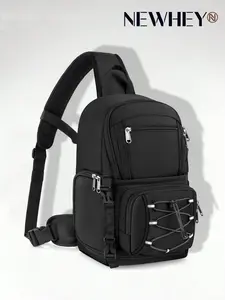 Small Dslr & Mirrorless Camera Bag, Waterproof Sling Crossbody Case, Removable Padded Insert, Tripod Holder, for Canon Nikon Sony Fuji