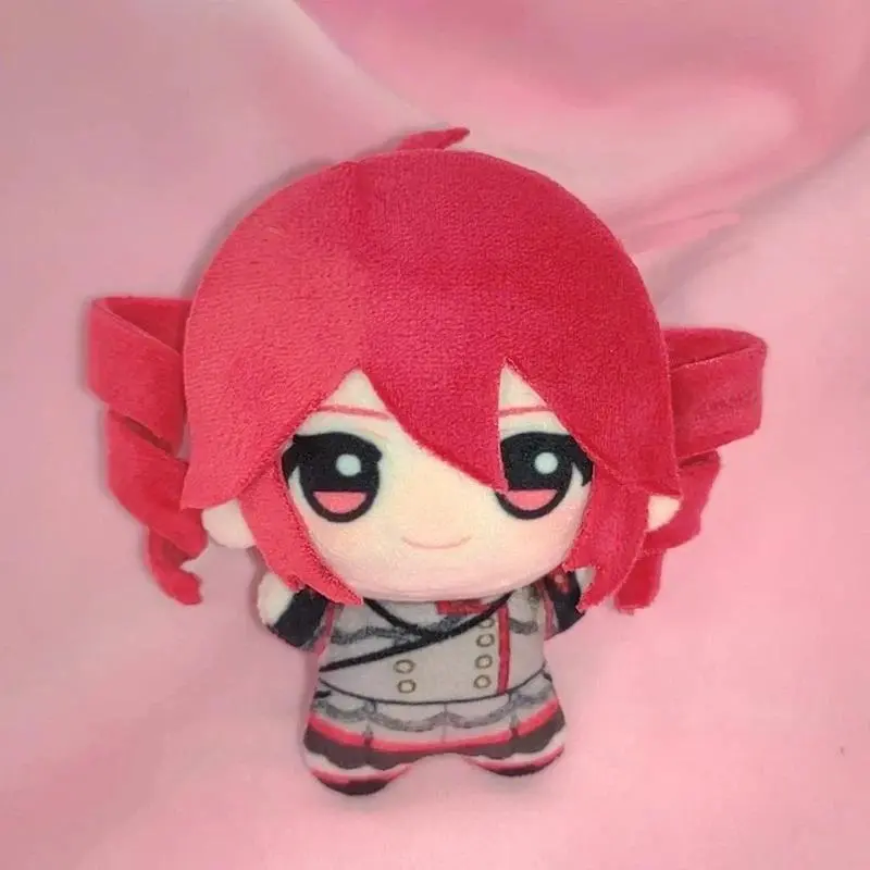 2026 Hot Item 10cm Kasane Teto Printed Cotton Plush Doll - Manual Bread Magnetic Bag Pendant, Soft Stuffed Toy for Anime & Manga Lovers Collection Gift