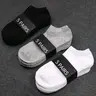 Men's Solid Color Ankle Socks, Plain Casual Simple Comfy Breathable Low Cut Socks, Socks for Men, Socks for Summer, Socks Set, Menswear, Casual Daily Socks Pairs, Breathable Minimalist Socks, Breathable Fabric Socks, Breathable Polyester Socks