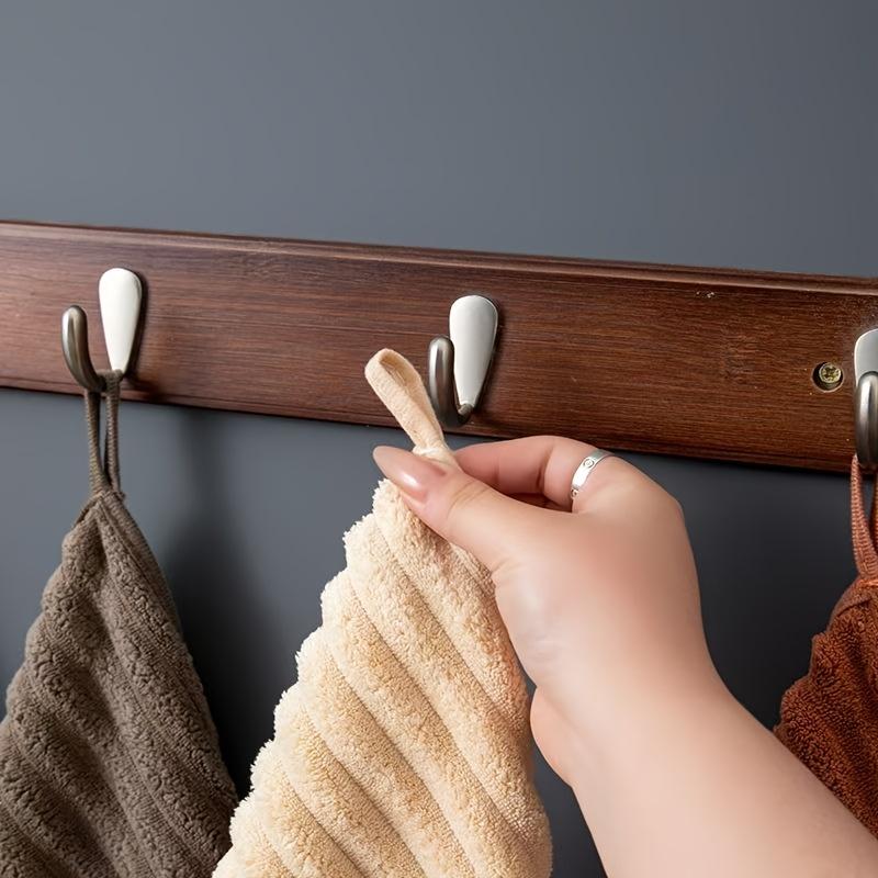 5pcs Luxury Soft Towel Set - Super Absorbent Quick-Dry Hand Towels - Multifunctional 11.8 * 11.8 Inches for Home Bathroom and Daily Use, Essential Household Items, Lint-Free with Hanging Loops, Suitable for Outdoor, Kitchen, and Travel 5pcs Luxury Soft Towel Set - Super Absorbent Quick-Dry Hand Towels - Multifunctional 11.8 * 11.8 Inches for Home Bathroom and Daily Use, Essential Household Items, Lint-Free with Hanging Loops, Suitable for Outdoor, Kitchen, and Travel