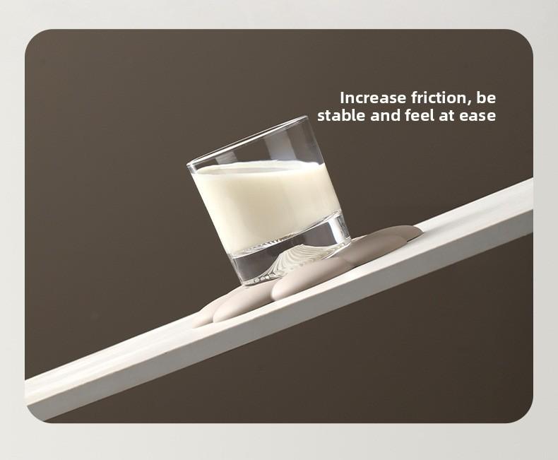 FaSoLa silicone heat-resistant mat, high-temperature resistant and anti-scalding, kitchen pot mat, coaster, thickened and foldable dining table tableware mat