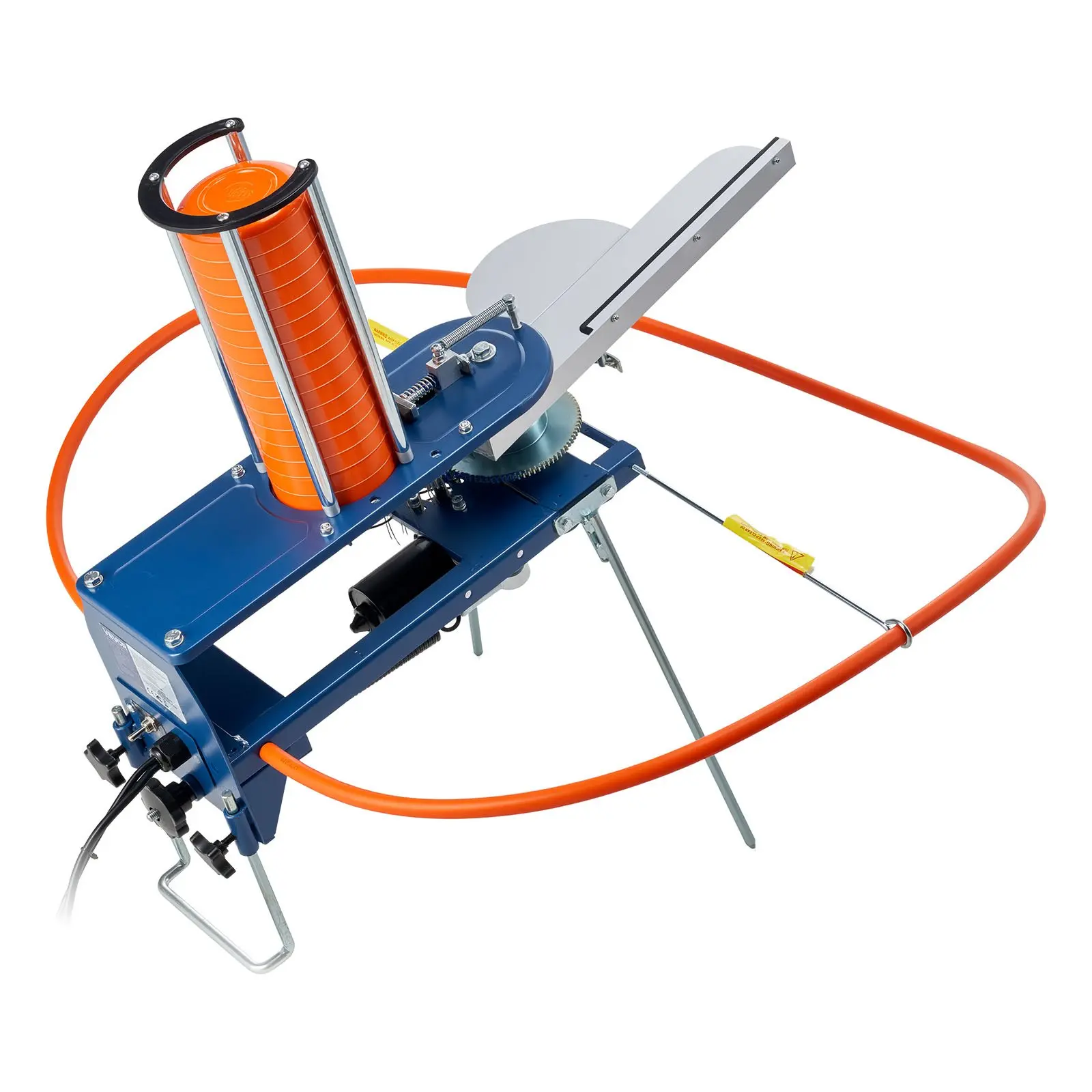 VEVOR Clay Target Thrower, Max 28 Clays Pigeon Thrower, 45+ Yards Automatic Skeet and Trap Launcher with Adjustable Angle Foot Pedal for Clays Throwing Shooting Sports