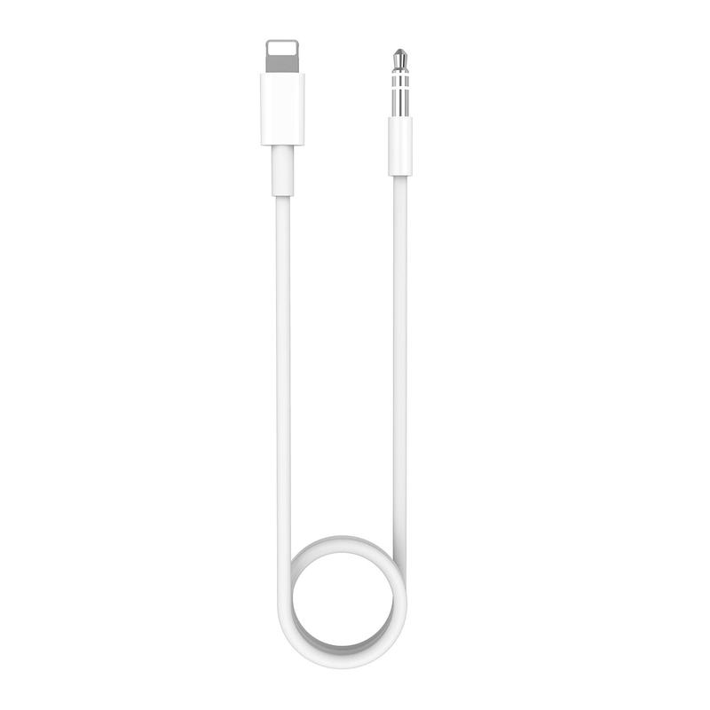 3.5mm Jack Aux Cable Adapter, Stereo Sound Auxiliary Cable, Headphone Jack Adapter Male Head Auxiliary Stereo Audio Cable for iPhone 14/13/12/11/XR/X/8 7