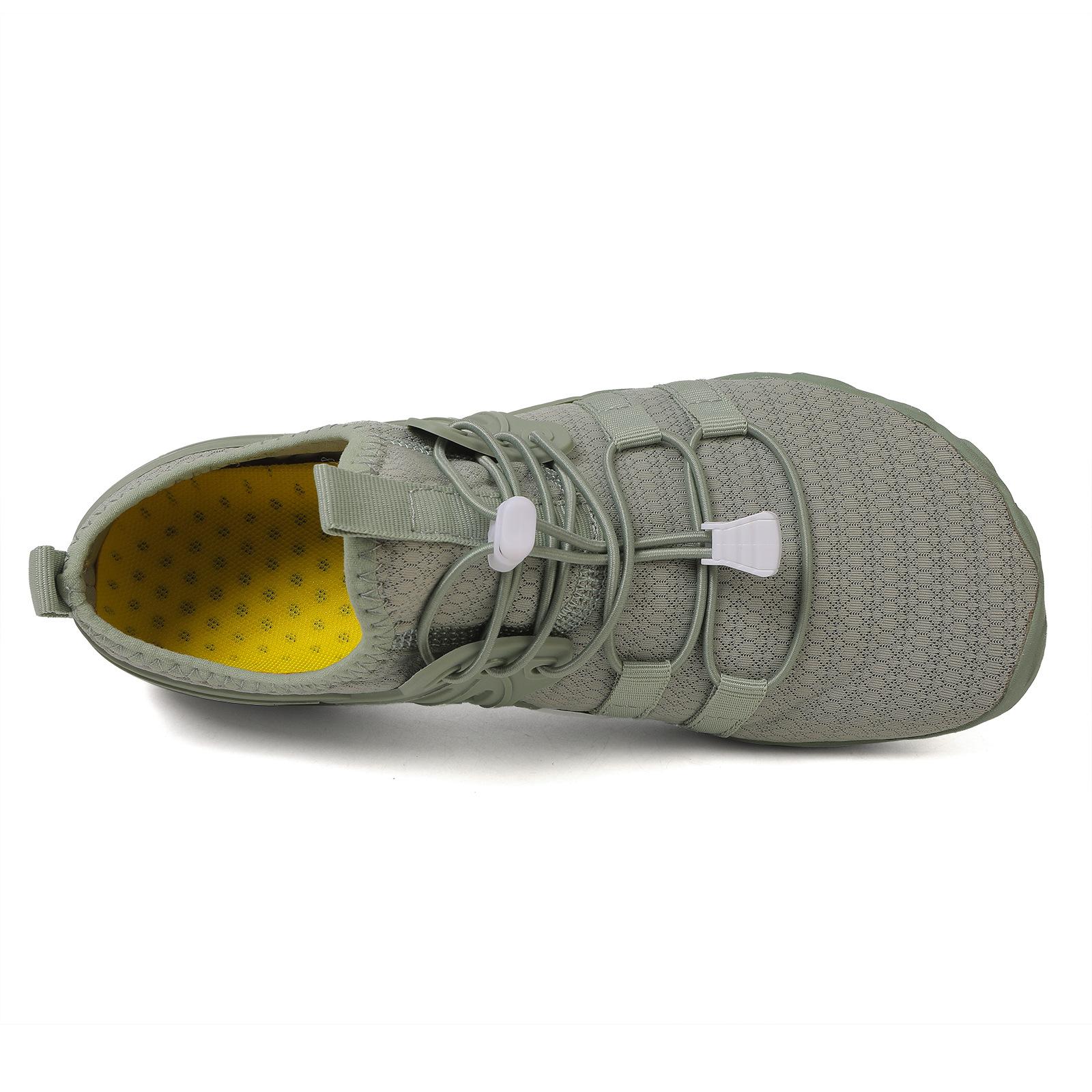 Mesler Men's Barefoot Trail Running Shoes Minimalist Wide Toe Box Design Zero Drop Non-Slip Rubber Sole for Gym Hiking Walking