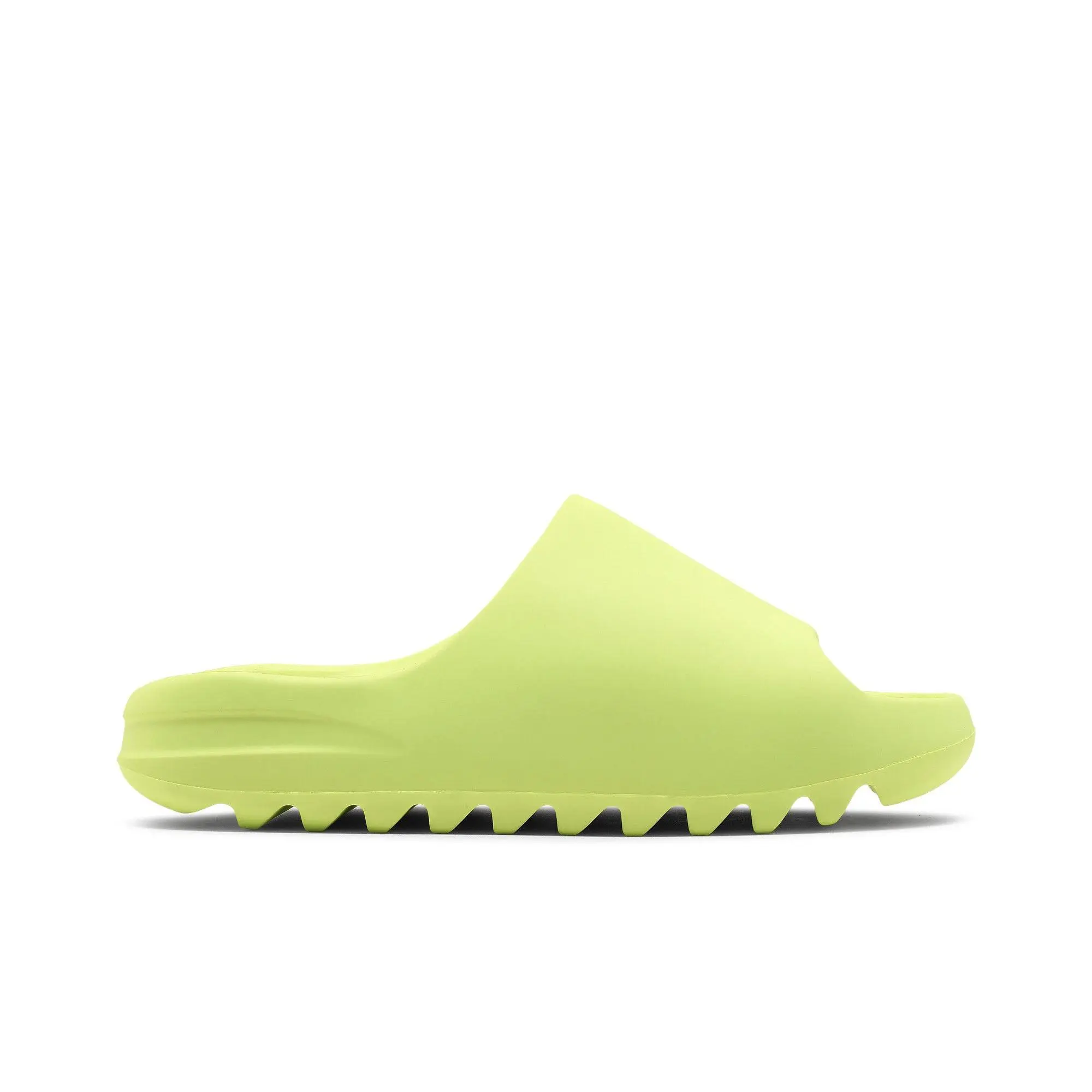 adidas Yeezy Slides 'Glow Green' (Unisex) Glow Green/Glow Green/Glow Green flip-flops GX6138