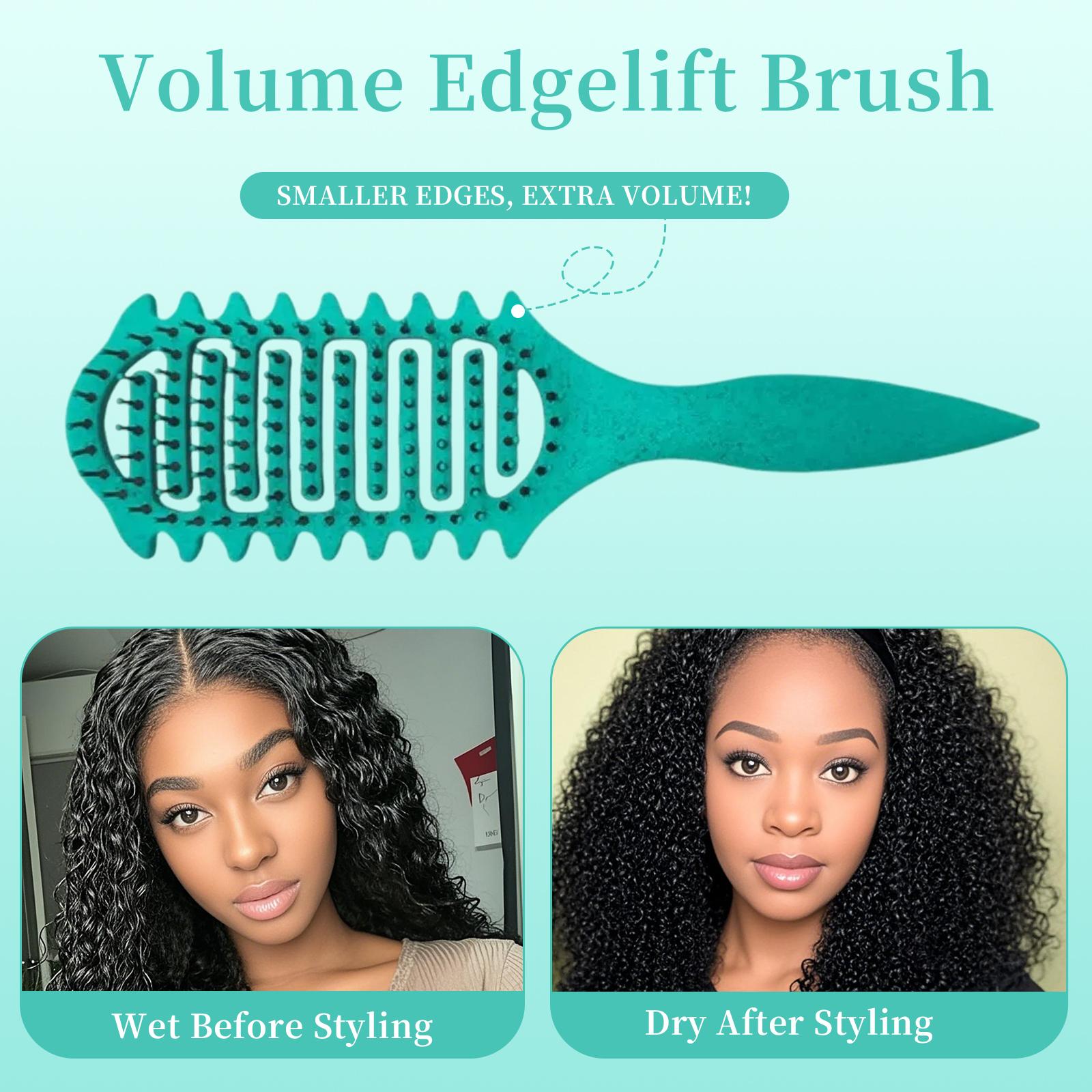 Detangler brush for women and detangler brush for kids,detangling hair brush Cherry Blossom wavy thermal brush dandruff remover comb curl defining brush birth comb for labor bounce curl brush 4c