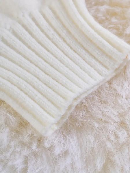 Women's V-Neck Drawstring Hoodie, Loose Fit Soft Knit Pullover, Casual Unique Design Long Sleeve Sweatshirt for Early Autumn