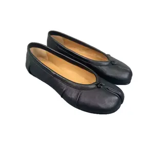 Split-toed Mm6 Flat-bottomed Ballet Shoes, Plant Soft Sheepskin, Margiela Women's Shoes, Casual Shoes