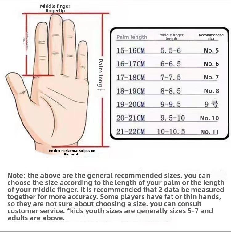 Factory supply new football goalkeeper gloves thickened non-slip latex goalkeeper gloves children's adult gloves