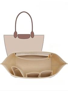 felt bag organizer, multi-pockets bag insert for handbag, versatile storage pouch, carry pouch, bag accessories for women & men