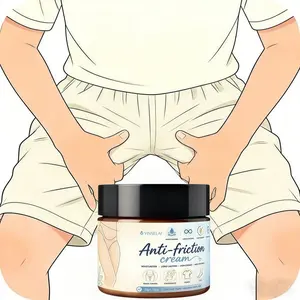 50g Moisturizing and Anti Friction Body Lotion, Gentle Ingredients, Non Greasy, Long Lasting, Suitable for Inner Thighs, Armpits, Feet