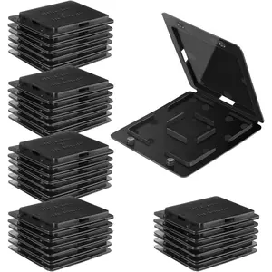 30 PCS Hive Beetle Traps for Bee Hives, Reusable Small Hive Beetle Traps, Black Plastic Beekeeping Tools for Pollen Patties & Beehive Maintenance