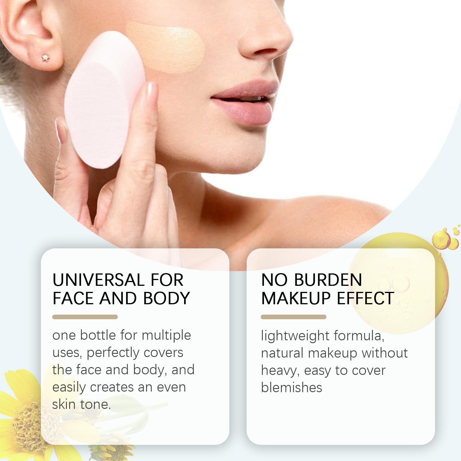 zephoco Concealer Cream Improves Dullness Lightweight Fit Moisturizing Brightening Clear Long-lasting Concealer Cream