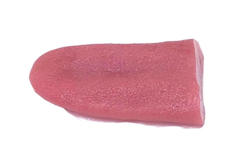 Realistic Fake Tongue Magic Trick Prop, Novelty Gag for April Fools' Day Halloween Pranks and Magician Accessories This Product is not Suitable for Children Under 12