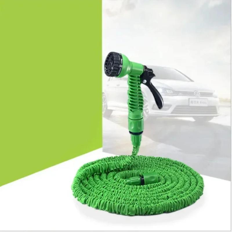 25FT-100FT Garden Hose Expandable Magic Flexible Water Hose EU Hose Plastic Hoses Pipe With Spray Gun To Watering Car Wash Spray 25FT-100FT Garden Hose Expandable Magic Flexible Water Hose EU Hose Plastic Hoses Pipe With Spray Gun To Watering Car Wash Spray