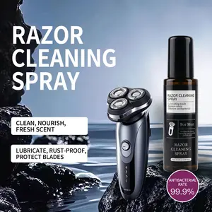 Razor Cleaner Liquid Shaver Cleaning Solution Anti-Rust Oil Removal Maintenance Liquid