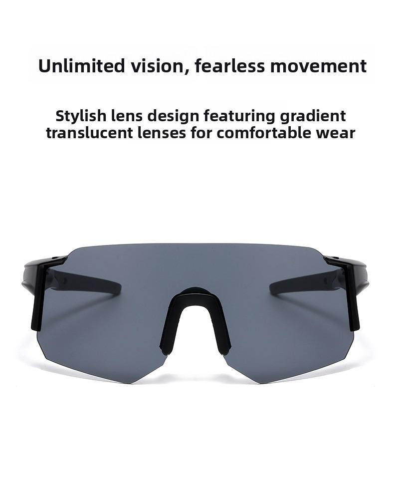 Cycling Sunglasses, Windproof UV400 Sports Eyewear for Outdoor Fishing, Hiking, Mountain Bike & Road Biking