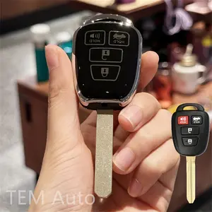 Key Fob Cover for TOYOTA Camry Avalon Corolla Rav4 Highlander Yaris for SCION