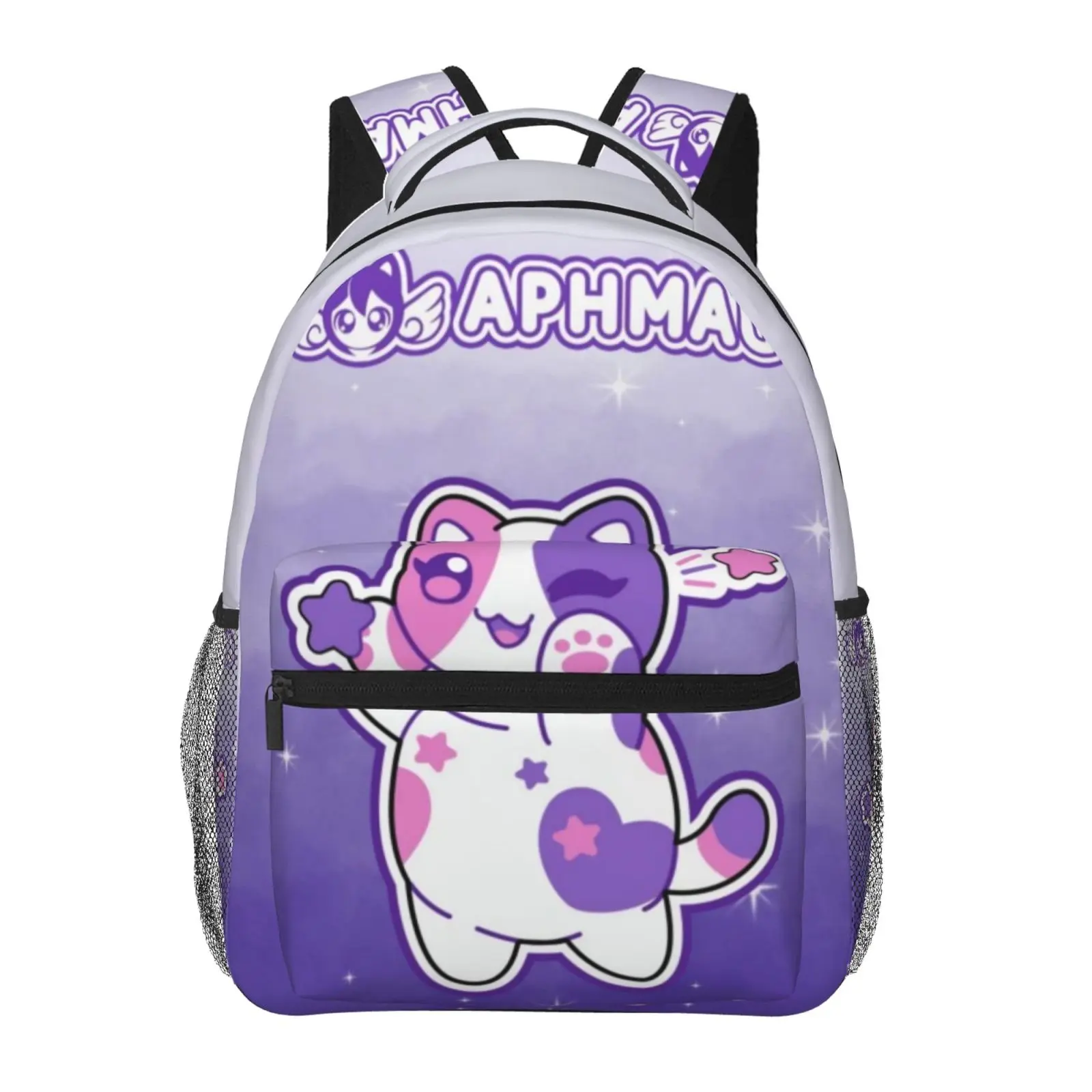 Kids Backpack - Cute Cartoon Anime Theme Aphmau3 Printed, Comfort Adjustable Straps, Lightweight Daypack for Boys/Girls School & Travel