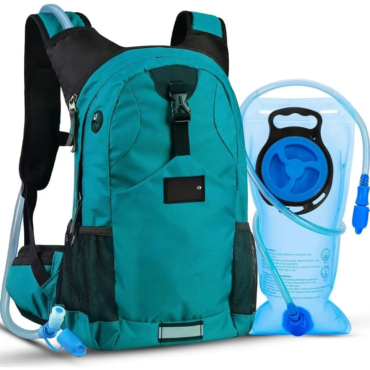 Hydration Pack Thermal Insulated Hydration Backpack with 2L  Leak-Proof Water Bladder, Daypack  for Running, Cycling, Hiking, Climbing-Keep Liquids Cool Up to 4 Hours