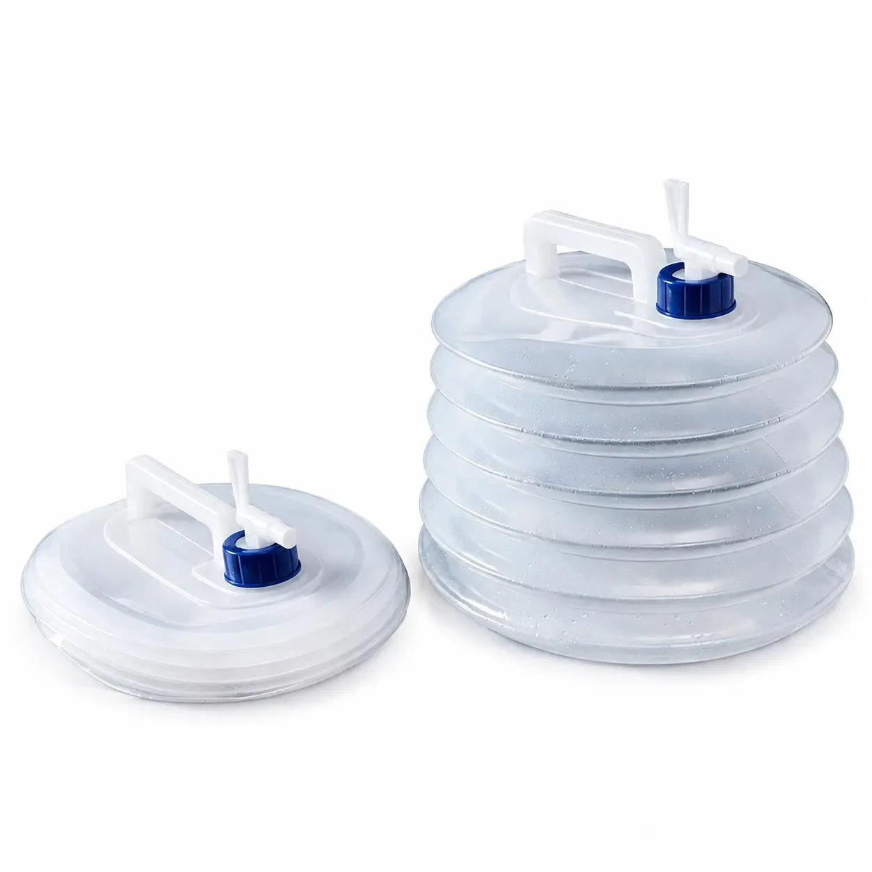 Heavy-Duty Collapsible Water Container with Reinforced Handle and Leak-Proof Seal – 5-Gallon Portable Folding Bucket for Outdoor Camping, Hiking, Backpacking, Picnics, Emergency Storage, and RV Travel