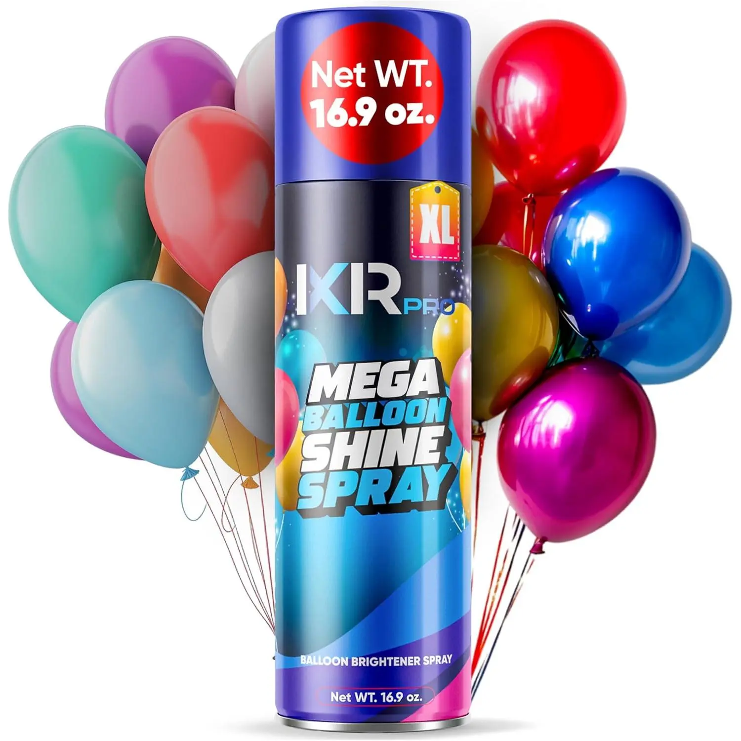 Balloon Spray (16.9 oz) No Need or Gloves, High Gloss Brite Balloons for Decoration for Lasting, Balloon Spray Formula