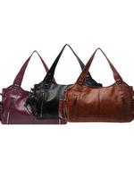 Wine Red*1 pc+Jet Black*1 pc+Brown*1 pc