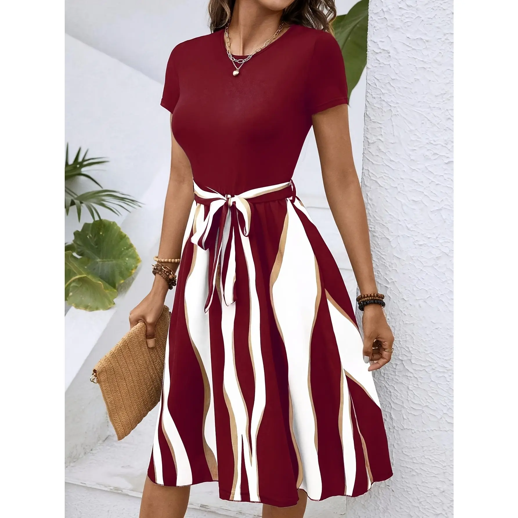 [Style] Printed Strappy Dress